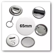 65mm Buttonausführungen 65mm Buttonausführungen